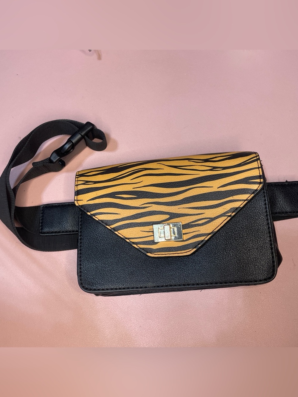 Tiger Print Waist Bag / Fanny Pack